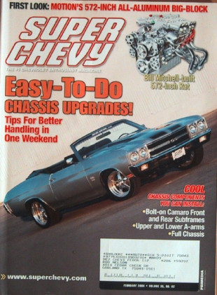 SUPER CHEVY 2006 FEB - SS502, BEAUTIFUL '71 CAMARO